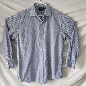 Lauren Ralph Lauren Striped Shirt 17.5 | Chemise Rayée Lauren Ralph Lauren 17.5